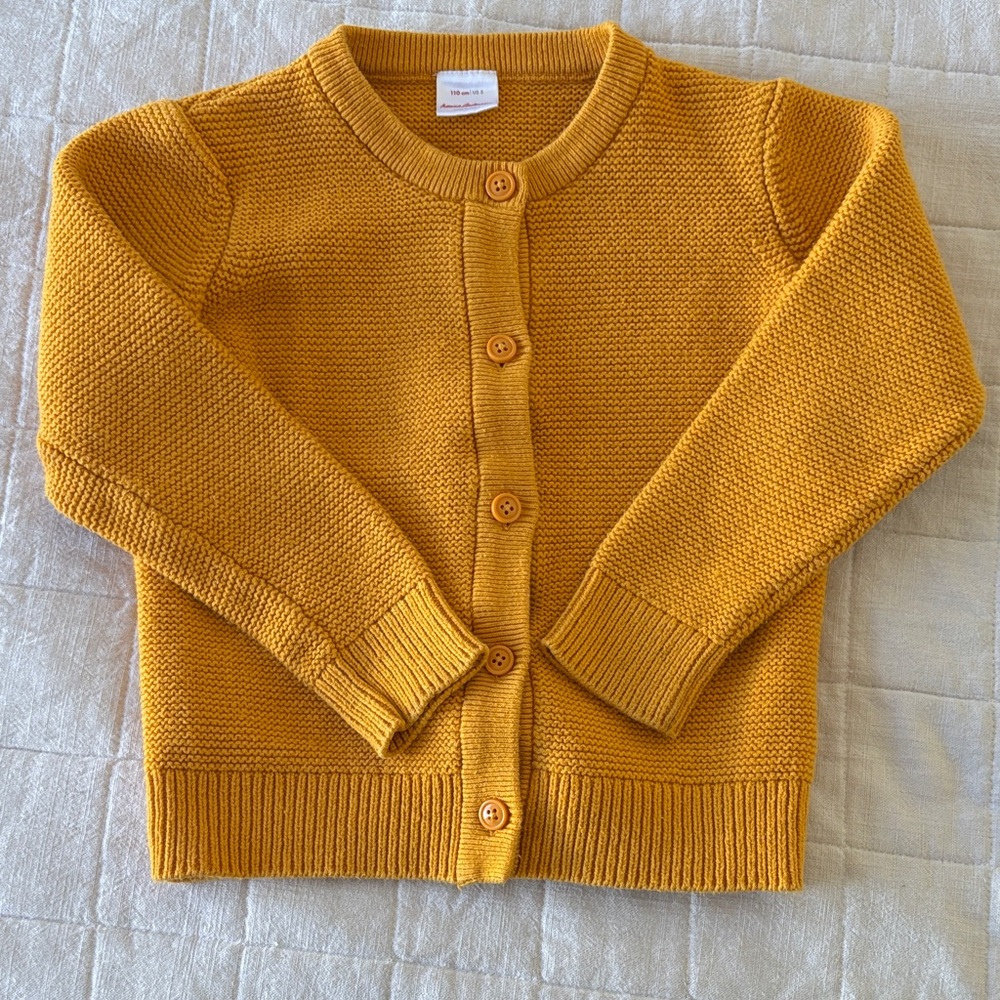 Hanna Andersson Golden Knit Sweater